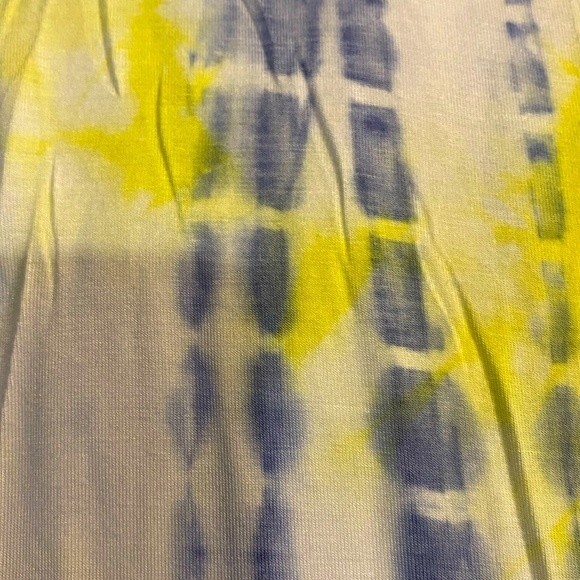 NWT Buckle Hem & Thread sleeveless tie dye hoodie / swimsuit coverup zip up S - Picture 2 of 11